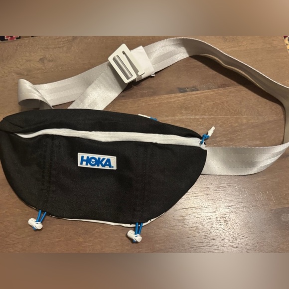 Hoka Black and White Waist Pack - Picture 1 of 1
